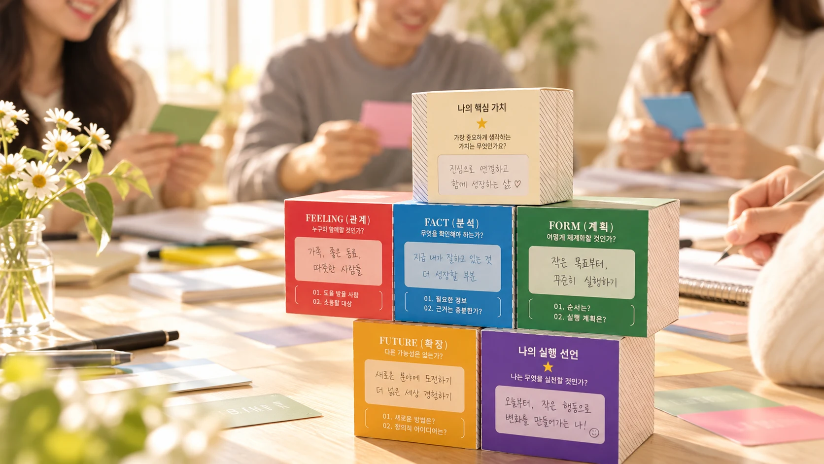 액션큐브 심화 토론